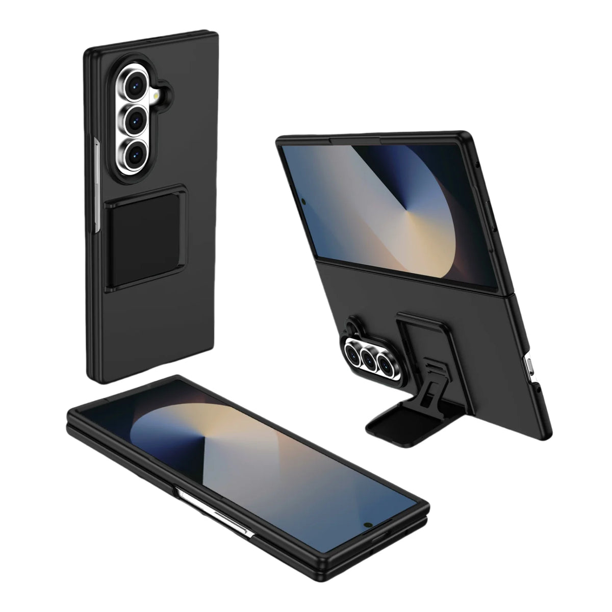 Fall Protective Stand Holder Case for Samsung Galaxy Z Fold 8 Ultra 5G  Fold8 Fold7 Fold 7 6 5 4 3 Fold6 Fold5 Fold4 Fold3