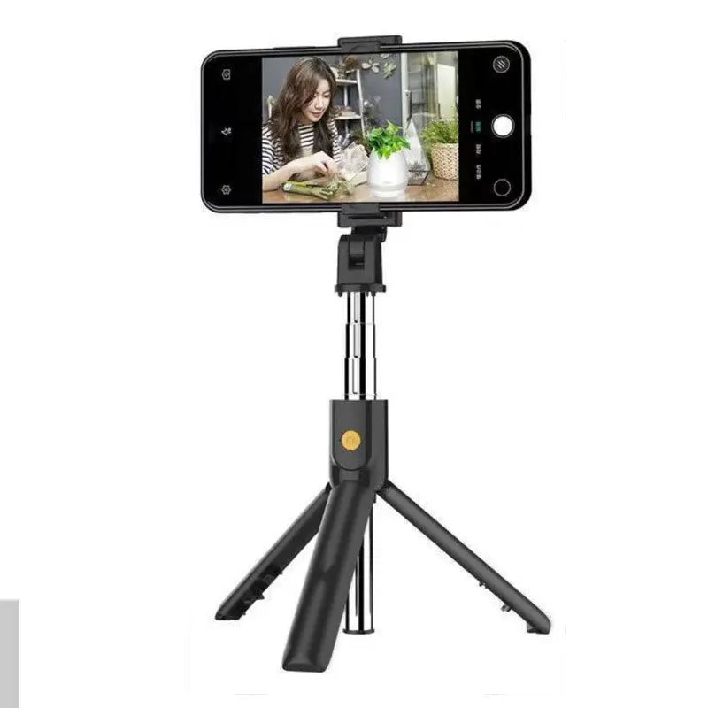 3 In 1 Mini Wireless Bluetooth Selfie Stick With Shutter Remote Extendable Retractable Mini Tripod Monopod For Phone Video Live