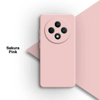 Phone Case for OPPO Reno 12 12F 12FS Reno12 Pro F FS 5G Global Shell Candy Liquid Silicone Soft High Qualtiy Original Back Cover