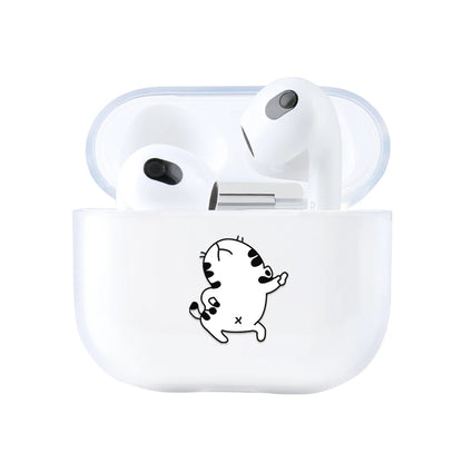 Cute Cartoon Pattern Earphone Case for Airpods 4th 3rd 2 Pro 3 2 Shockproof Cover for Airpod 2 3 1 Protective Accessorie Shell