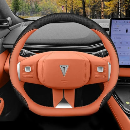 New luxury suitable for Changan Deepal 37-38cm Sporty steering wheel cover DEEPAL S07 S05 L07 G318 Car Interior Accessories
