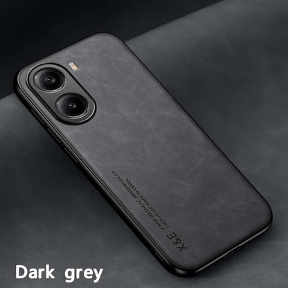 Luxury Leather Phone Case For Xiaomi Mi POCO X7 PRO 5G fanda silky feel NonSlip Plain Cover For POCO X7 5G