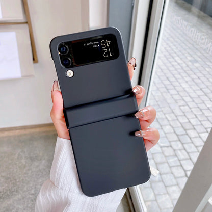 Luxury Ultra Slim Hard Folding Phone Case for Samsung Galaxy Z Flip 8 7 FE 6 5 4 3 Shockproof Foldable Skin Feel Protector Cover