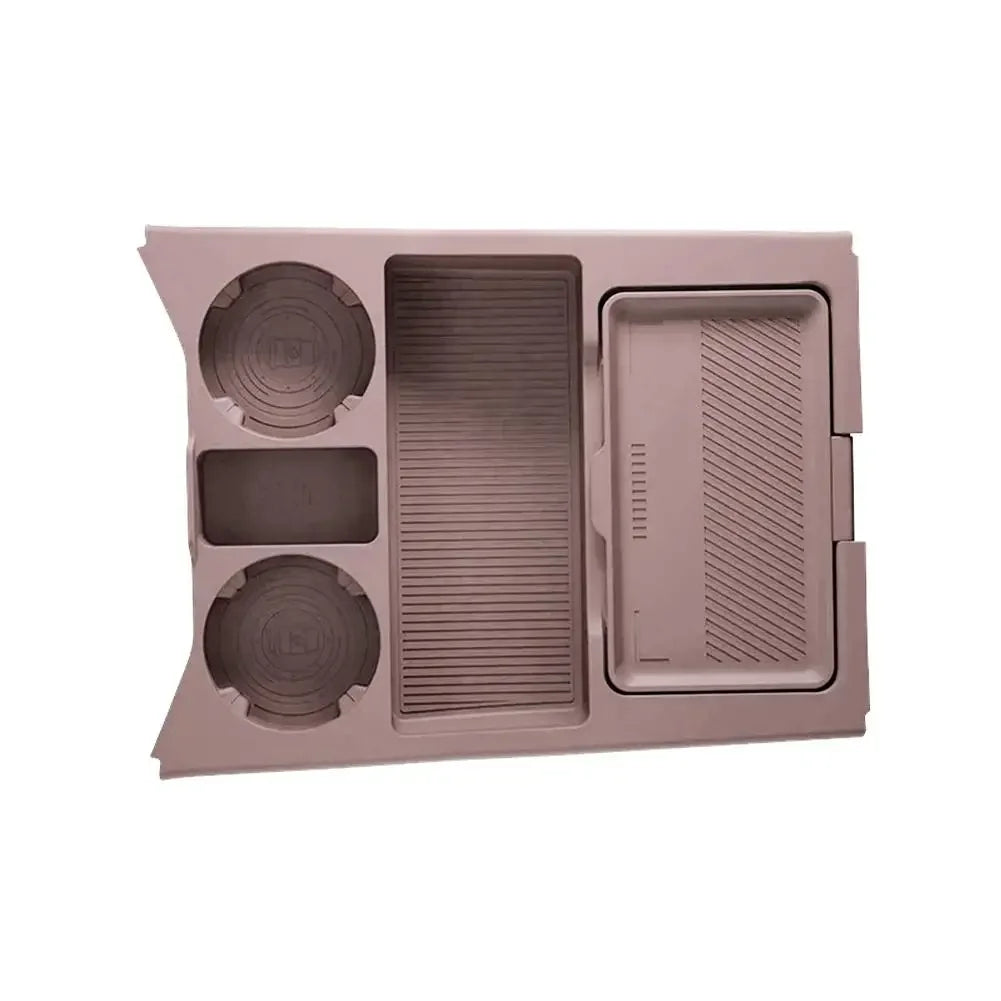 Lower Center Console Organizer Tray For Chery Fulwin T9 Tiggo 9 8L 2025 2026 Silicone Storage Box Insert Non-Slip Interior F1C0