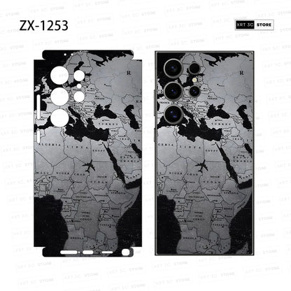 XRT Skin Sticker for Samsung Galaxy S24 S23 S26 S25 Ultra Note20 Decals Back Film Cover Screen Protector Wrap Ultra Thin