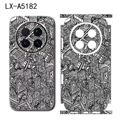 Skin Sticker for Honor Magic 8 7 6 Pro 8Pro Air 8RSR Decals Back Film Cover Screen Protector Wrap Ultra Thin Sticker