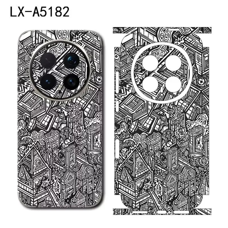 Skin Sticker for Honor Magic 8 7 6 Pro 8Pro Air 8RSR Decals Back Film Cover Screen Protector Wrap Ultra Thin Sticker