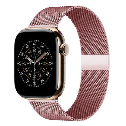 Milanese loop strap For Apple Watch band 11 46mm 44mm 40mm 41mm 42mm 45mm bracelet iwatch series 10 8 7 6 5 4 SE 9 Ultra 3 49mm
