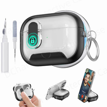 Cute Cover for AirPods 3 Pro 3/Airpod 4【 Compatible with MagSafe】Auto-Open Secure Lock Stand Cover for AirPods 5 2026 Earbuds