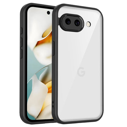 For Google Pixel 9A Case Air Cushion Shockproof Silicone Bumper Clear Matte Back Cover Hard Phone Case for Google Pixel 9A G3Y12