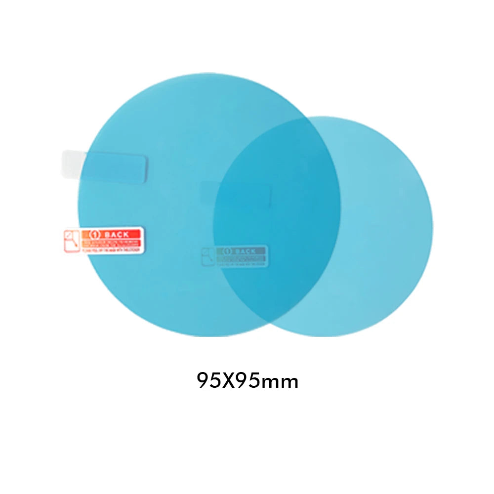 Car Rainproof Film Car Rearview Mirror Rainproof Anti Fog Film Car Window Clear Film Windproof Protective for Motorcycle Mirrors