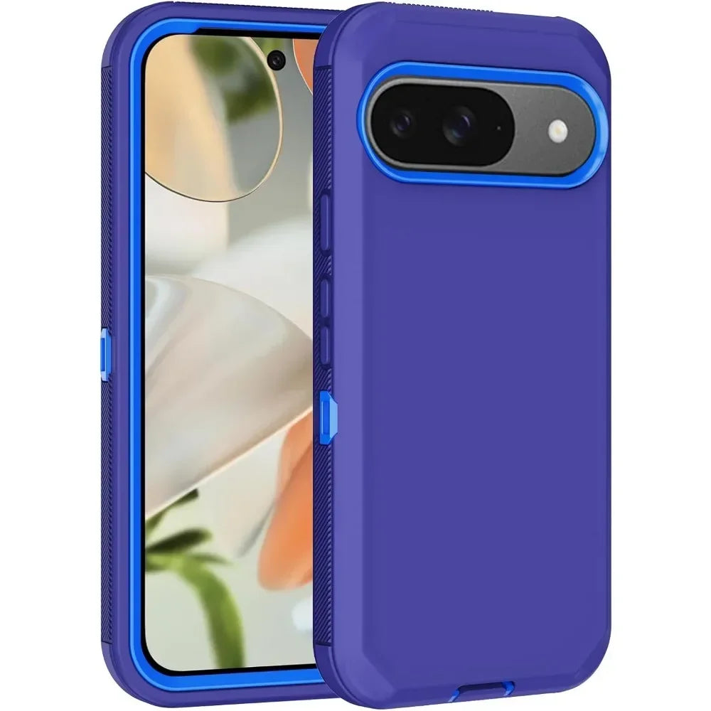 Heavy Duty Armor Matte Impact Resistant Cases for Google Pixel 11 10 9 8 Pro XL 10A 9A 8A Shockproof Rugged Protective Cover