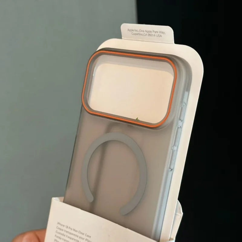 Ultra Thin Translucent Matte Case For iPhone 17 Pro Max Air 14 15Plus 16E 11 12 13 16 Pro For Magsafe Magnetic Protection Cover