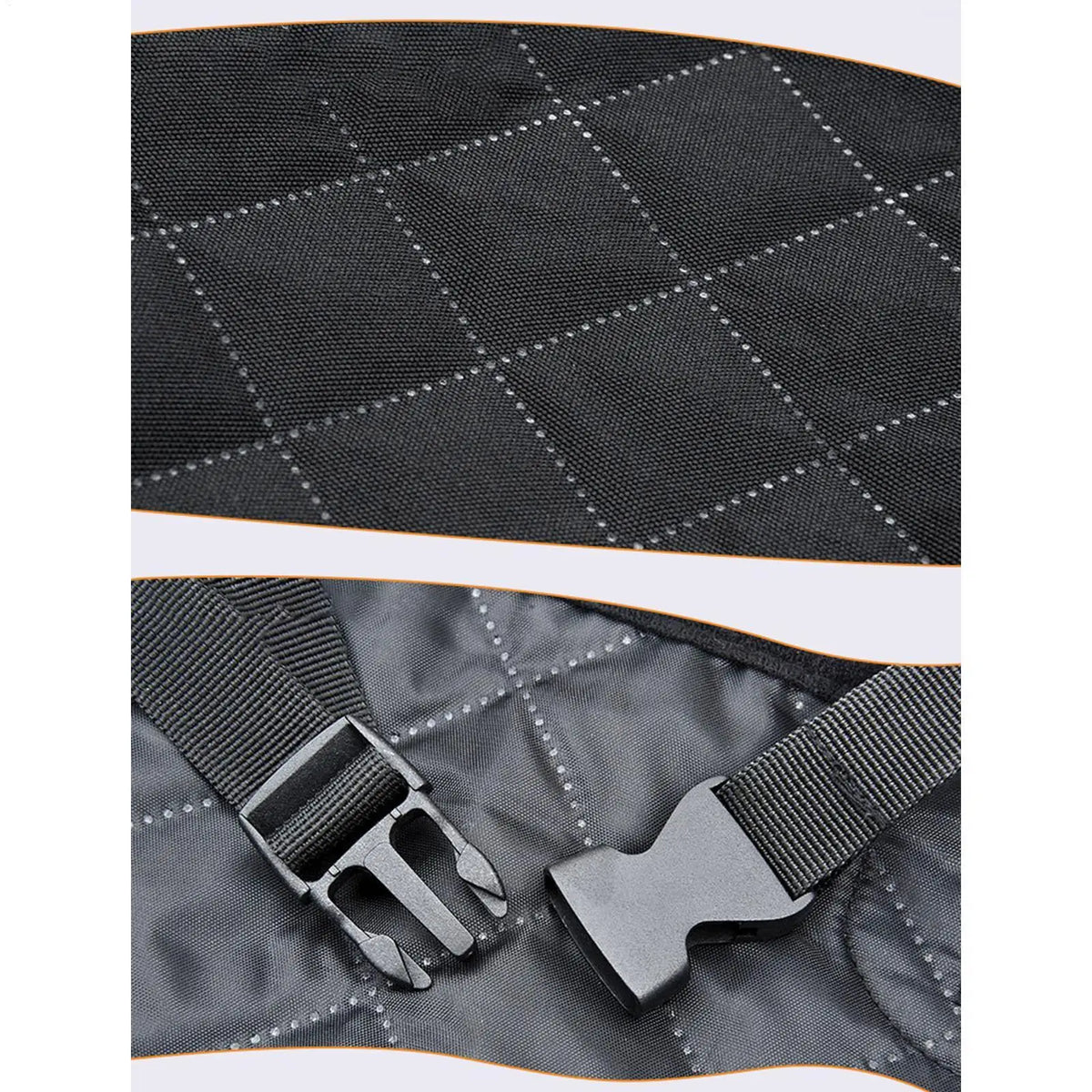 Dog Car Seat Large Waterproof Back Seat Extender for Dogs Cats, Waterproof Safety Car Seat Cushion Carrier Cover Easy Clean