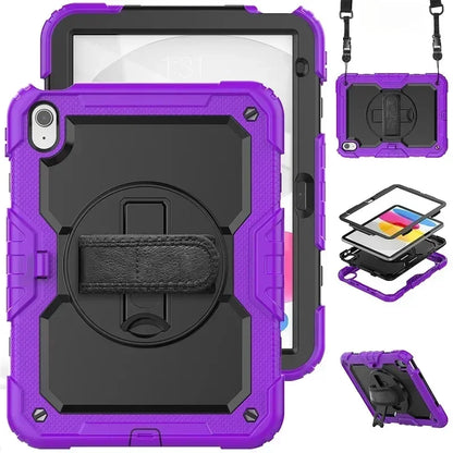 Case For iPad A16 10th 11th Generation 7/8/9th 10.2 Pro 11 12.9 Air 11 13  Air5 4  Mini 7 6 5 4 Shockproof Stand Kids Safe Cover