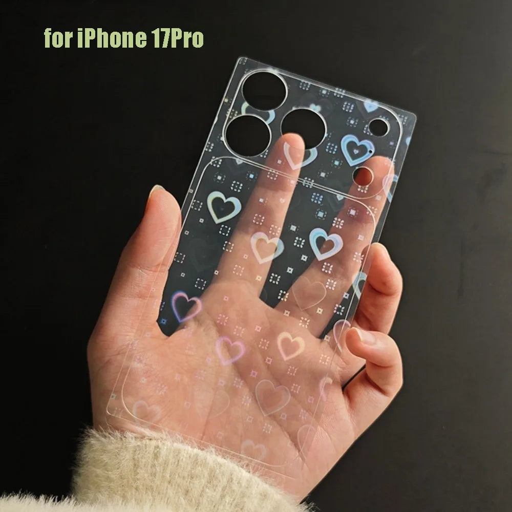 Full Cover Lens Protective Film HD Clear Anti Scratch Back Screen Protector Anti-Shatter Clear for iPhone 17 Pro Max 17Pro