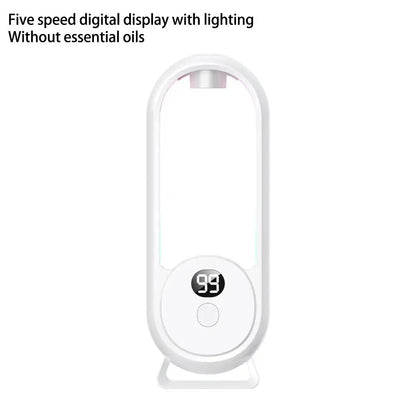 Smart Essential Oil Diffuser with Color Luminous Light Aromatherapy Machine Portable Quiet Operation No Noise for Car Bedroom