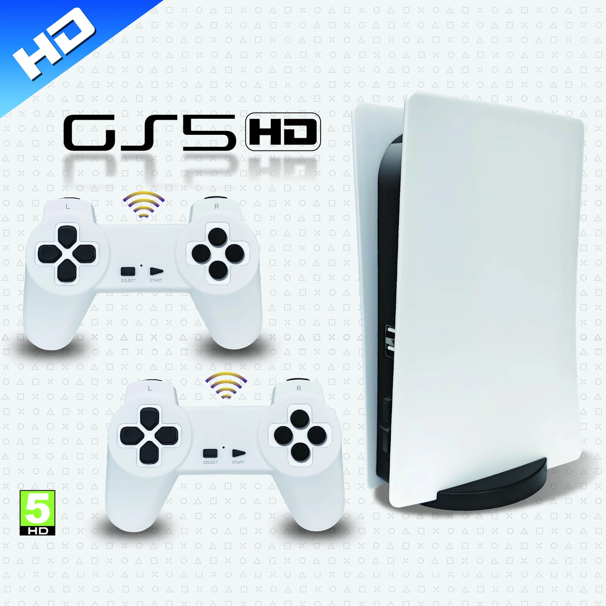 New GS5 4K HD 8Bit Game Stick Mini TV Video Handheld Game Console Wireless Plug&Play Retro Classic Emulator Gamepad Toy Gift