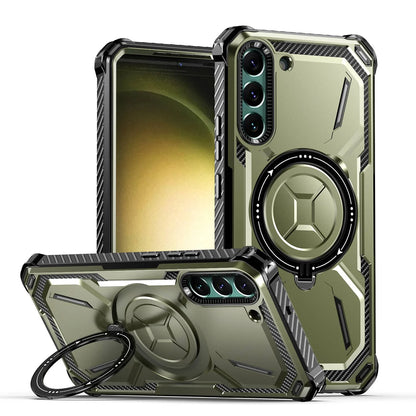 Stand Case for Samsung Galaxy S25 S24 S23 S22 S21 Ultra [Compatible with Magnetic][Invisible Magnet Kickstand] Anti-Drop Cover