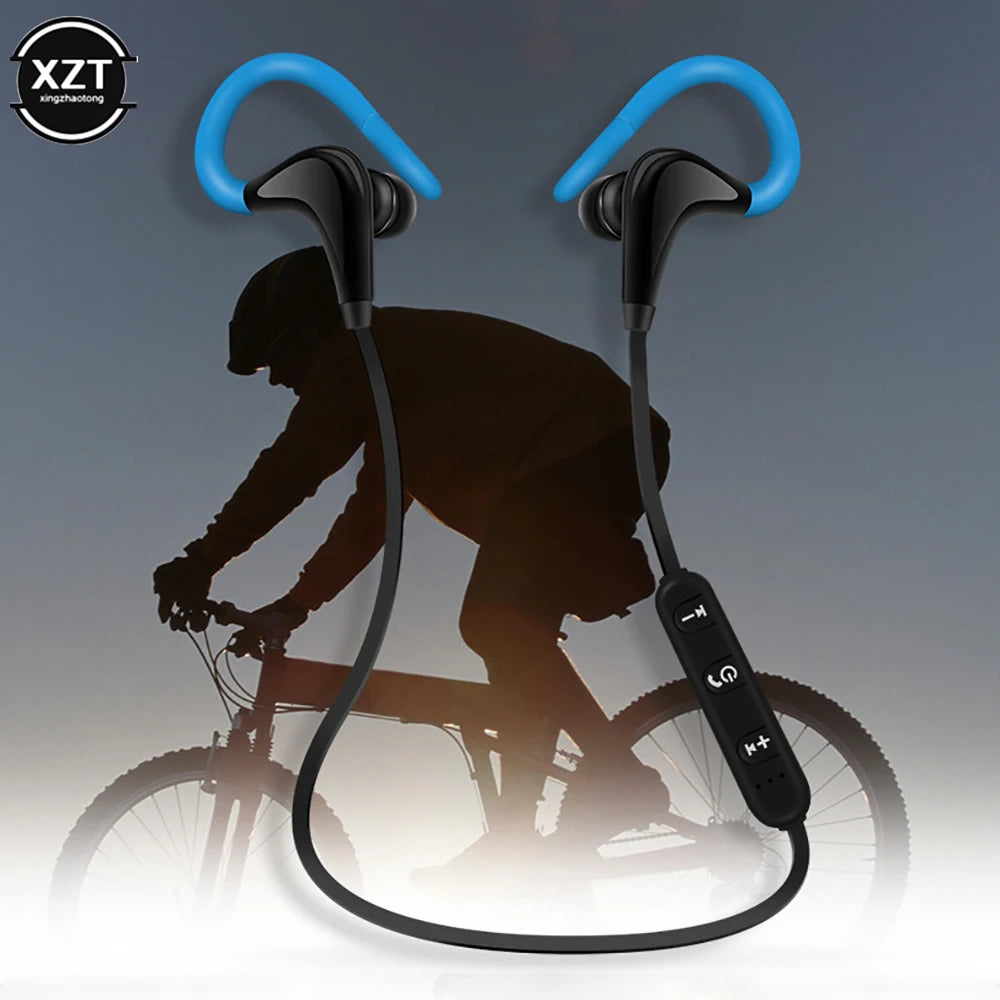 Sports Wireless Bluetooth Headset Running Stereo Music Earphones In Ear Mini Ear-Hanging Ear-Hooks Headphones HIFI