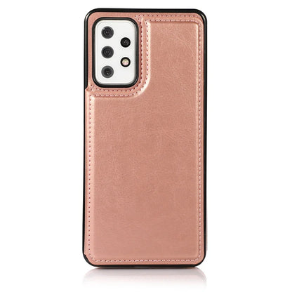 Leather Case For Samsung Galaxy S23 S22 S21 S20 FE S10 S9 S8 Note 20 10 9 8 Ultra Plus Card Slots Stand Holder Phone Bag Cover