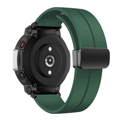 Magnetic Silicone Watch Band For Huami Amazfit T-Rex2 Strap Bracelet Replacement Wristband For Amazfit T Rex 2/3 Sport Watchband