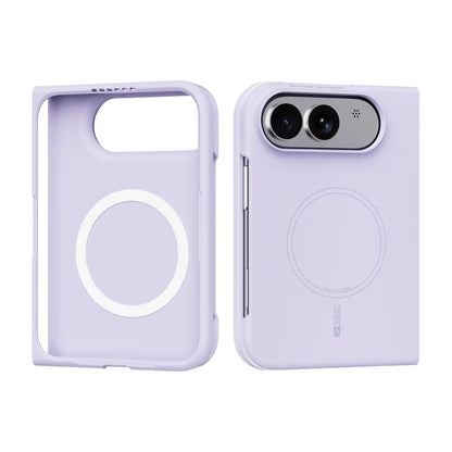Liquid Silicone Cute Magnetic Skin-Feel Phone Case For iPhone Duo For Magsafe Wireless Flexible Slim Shockproof Protect Cover