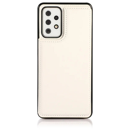 Leather Case For Samsung Galaxy S23 S22 S21 S20 FE S10 S9 S8 Note 20 10 9 8 Ultra Plus Card Slots Stand Holder Phone Bag Cover
