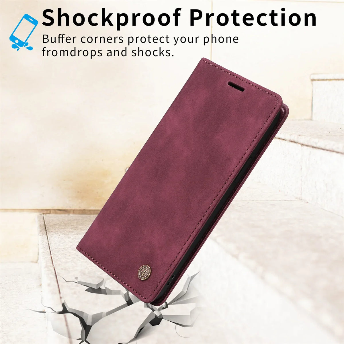 Leather Flip Phone Case For Samsung Galaxy S10 Plus S20 S21 FE S22 S23 S24 S25 S26 Ultra Note 20 Ultra Luxury Wallet Cover
