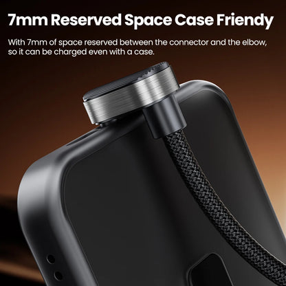 Toocki 180 degree USB C to Lightning Cable for iPhone 14 13 12 Pro Max PD 20W Fast Charging Lightning Cable 90 Degree Gaming