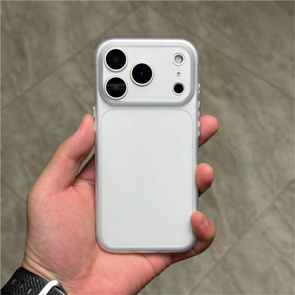 0.7 MM Ultra Thin Matte Translucent Soft TPU Case For iPhone 18 17 Pro Max Air 16 15 14 13 12 Pro Button Camera Protection Cover