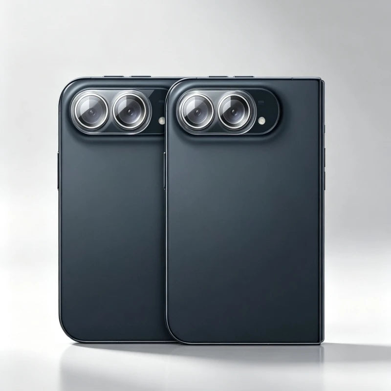 9H Hardness HD Clear Tempered Glass Camera Lens Protector Anti-Scratch Back Lens Film For iPhone 18 Duo Fold