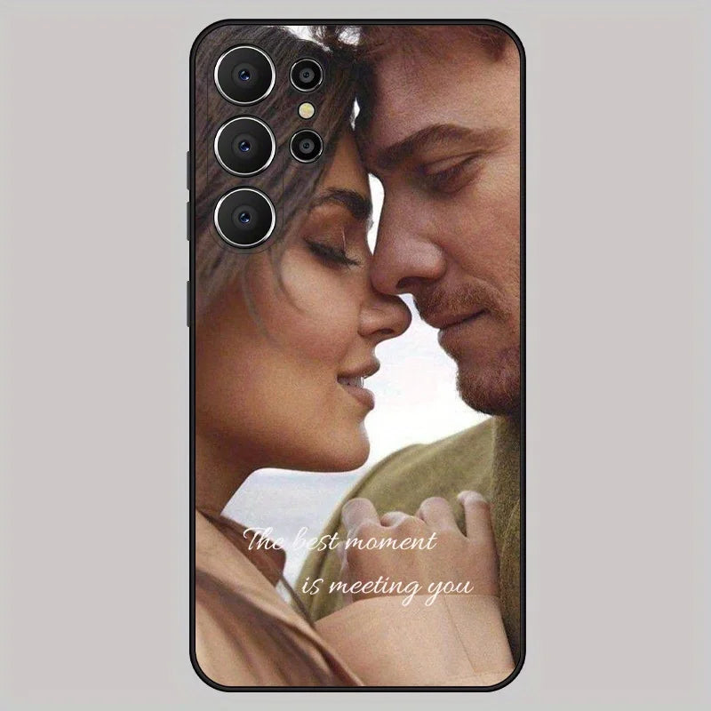 DIY Photo Customized Frosted Cases For Samsung Galaxy A55 A54 A53 A52 Case A35 34 S25 S24 S23 S22 S21 S20 Ultra Plus FE Cover