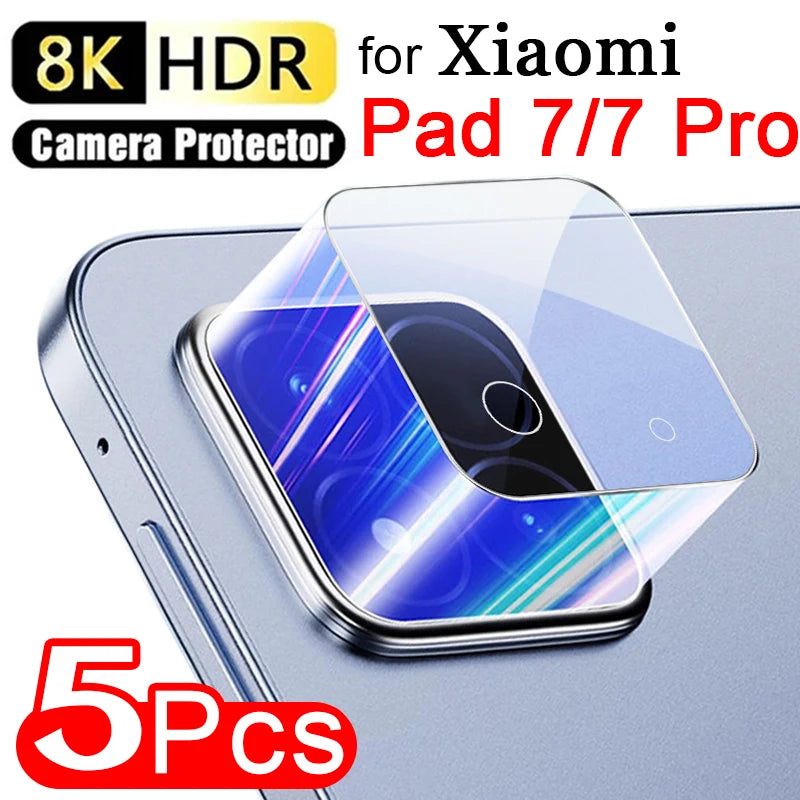 1-5Pcs Tempered Glass For Xiaomi Pad 7 Pro Clear Camera Lens Screen Protector for Mi Pad7 7Pro Back Film Anti Scratch Protective