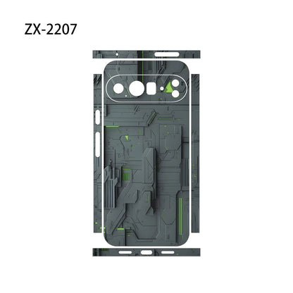 Skin Wrap Sticker for Google Pixel 10 9 8 7 6 Pro Back Screen Protector Film Cover Case Macaroon Wrap Matte Sticker