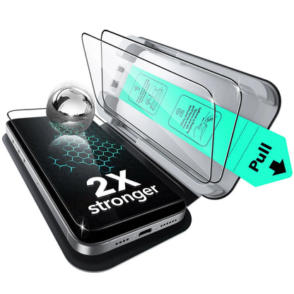 ESR 3 Pack for iPhone 17/16/15/14/13 Pro Max Screen Protector Military-Grade Tempered Glass Film for iPhone 17 Pro Max&17 Air