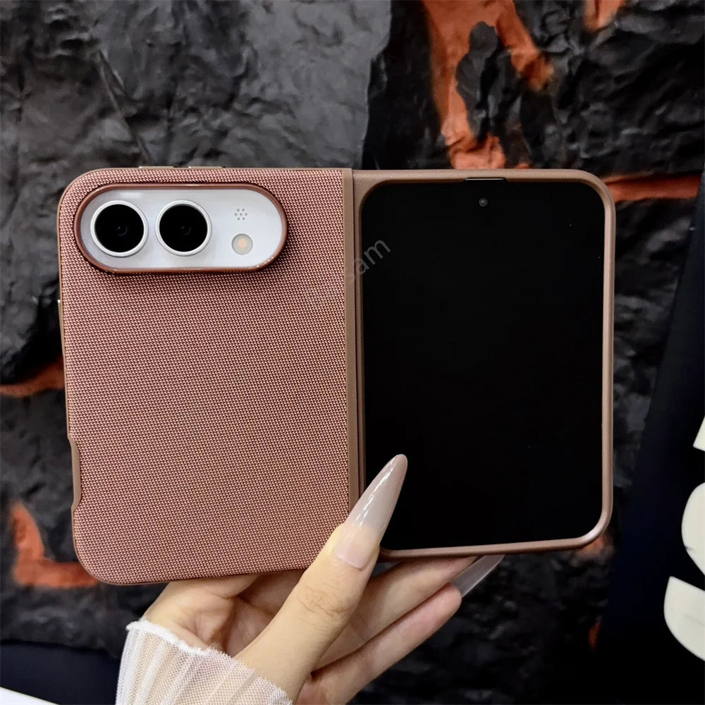 Original Tech Woven for Magsafe Phone Case for iPhone Duo Magnetic Wireless Charging Shockproof Back Cover