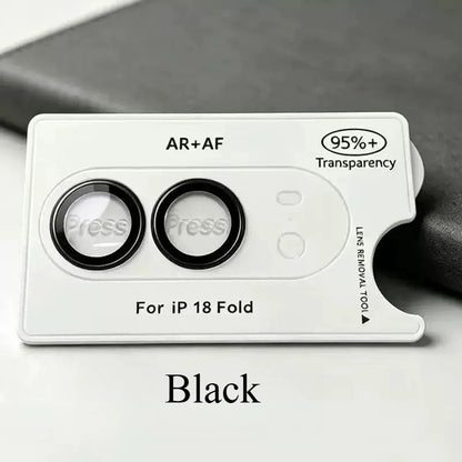 9H Hardness HD Clear Tempered Glass Camera Lens Protector Anti-Scratch Back Lens Film For iPhone 18 Duo Fold