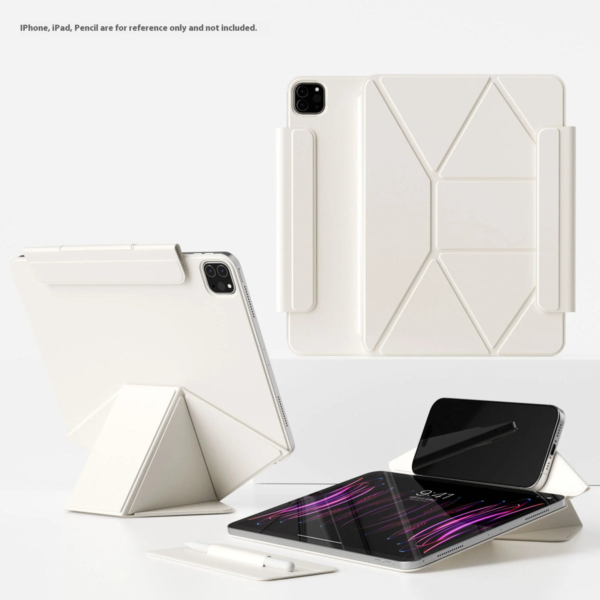 For 2025 iPad A16 11th Case for 2024 iPad Air 11 10.9 Pro 11 13 inch Magnetic Case for iPad Mini 6 7 Back Case