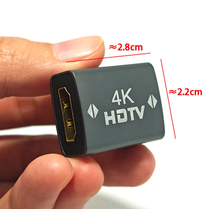 HDMI Female to Female Extender Signal Repeater 40m HDMI Signal Amplifier Adapter With Supports 4K 8K 1080P