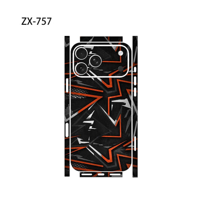 Oscar Skin Wrap Decal Vinyl Sticker Full Cover Back Film for iPhone 17/16/15/14/13 pro pro Max - Protective Skin Decal
