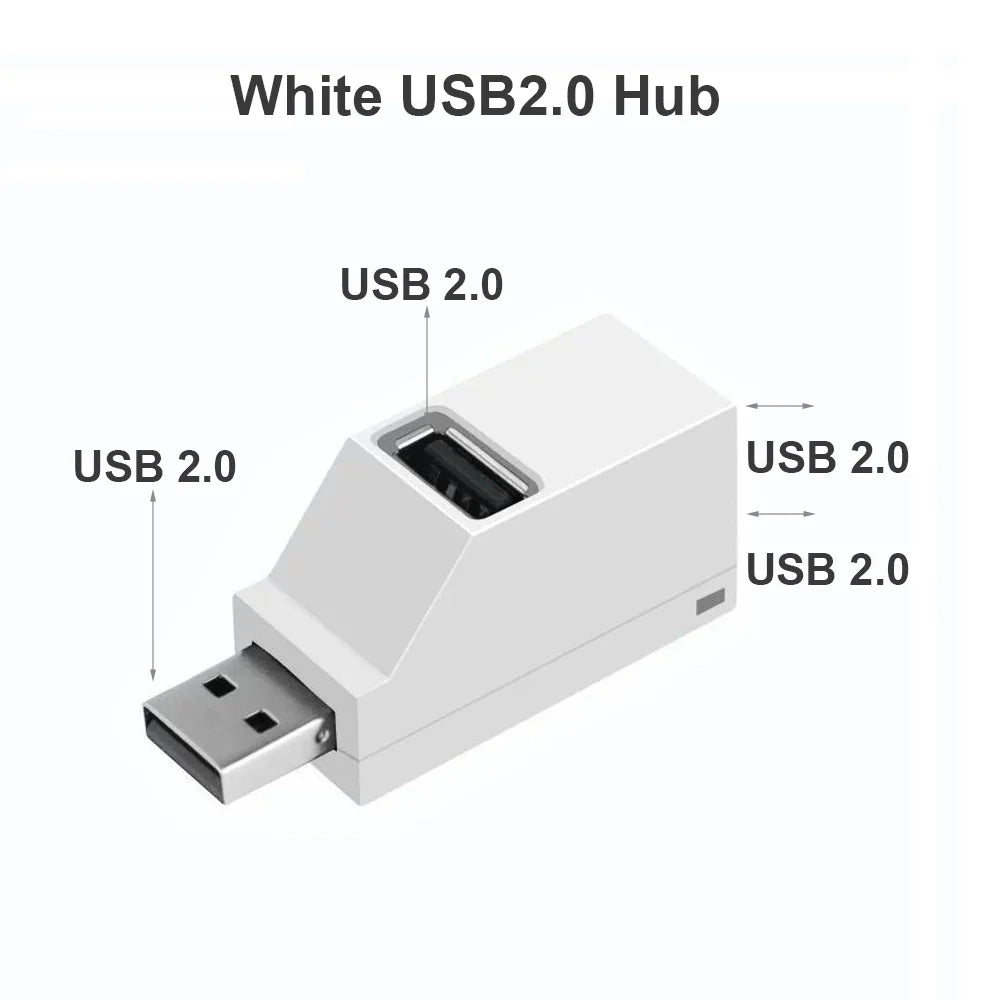 USB 3.0 HUB Extender Car Splitter Multi Port USB Hubs 2.0 Laptop Office Multi Function USB Reading Adapter For PC Laptops U Disk