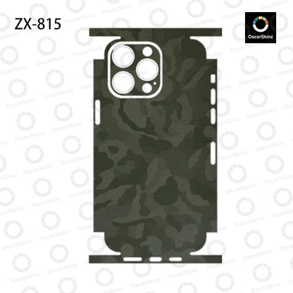 OscarSkinZ Wrap For iPhone 16 Pro Max Sticker 15 14 Plus Back Film 13 12 Mini Protective Decal Side Frame Back Protector