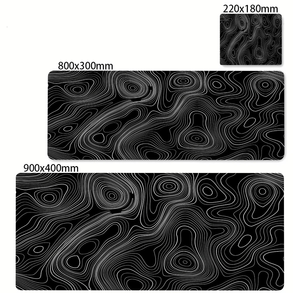 Strata Liquid Desk Mat Large Gaming Mouse Pad Non-Slip Rubber Game XXL Mouse Mat Computer Keyboard Mats Pad Big Mousepad 900x400