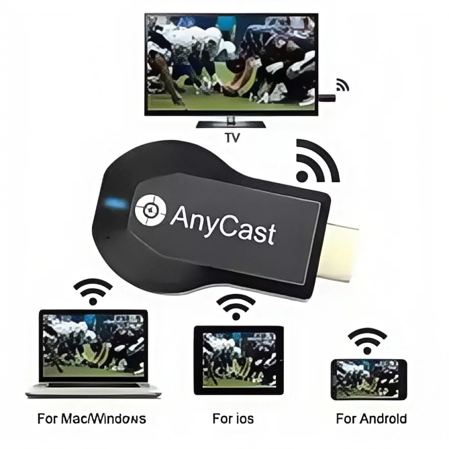 1080P M2 Plus TV Stick WIFI Display Dongle Anycast DLNA Miracast Airplay Screen Share For IOS Android