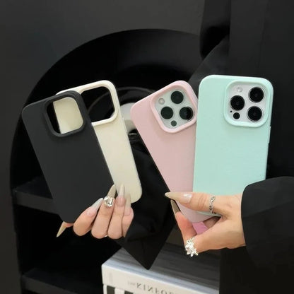 Soft Candy Lichee Pattern Silicone Case For iPhone 17 Air 16 11 12 13 14 15 Pro Max Cases For IPhone 16 Plus X XS XR 16E Cover