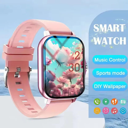2026 New Smart Watch Bluetooth Call Fitness Tracker Heart Rate Sleep Record Outdoor Sport Watch for Android/IOS Men Women HT30