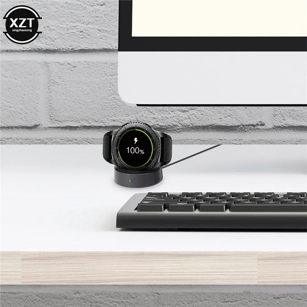 Wireless Fast Charger For Samsung Gear S3 Frontier S2 Watch Charging Dock For Samsung Galaxy Watch 46mm/42mm