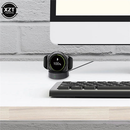 Wireless Fast Charger For Samsung Gear S3 Frontier S2 Watch Charging Dock For Samsung Galaxy Watch 46mm/42mm