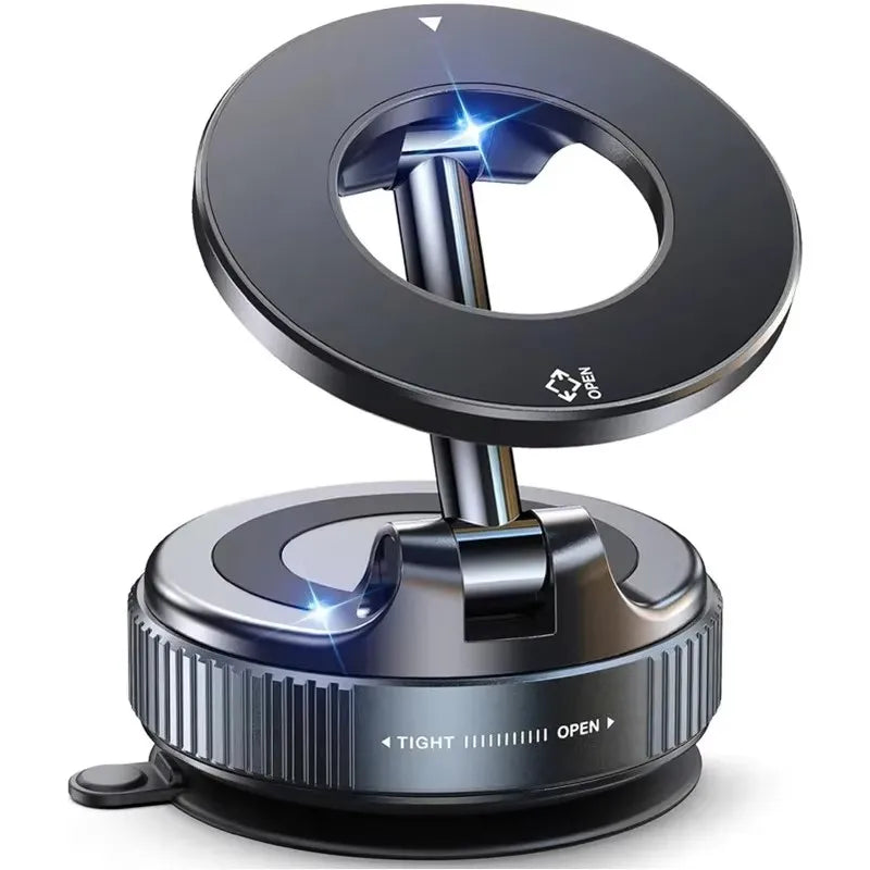 2pcs New 360° Adjustable Vacuum Suction Magnetic Bracket Car Phone Holder for Magsafe IPhone